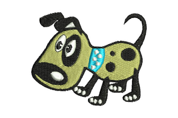 Cute Dog: The Perfect Embroidery Design for Craft Fairs