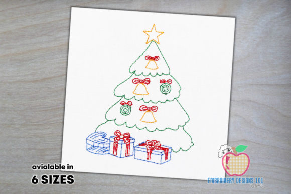 Decorative Christmas Tree: A Minimalist Gem for Gifts