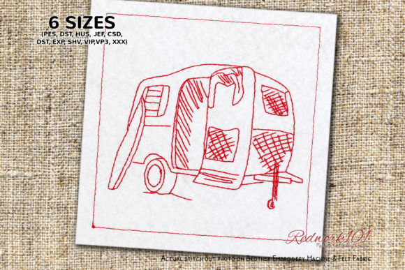 Mini Camper with Surfboard: A Redwork Review