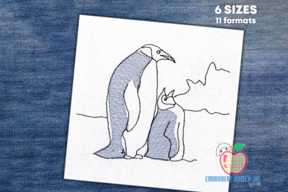 Mother Penguin with Baby Penguin: A Craft Fair Best-Seller