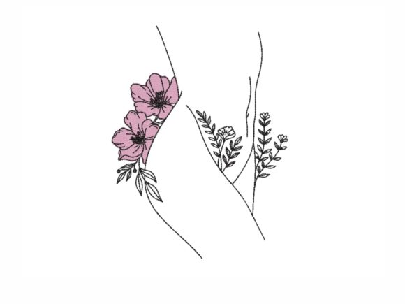 Naked Woman with Flowers: A Designer's Review
