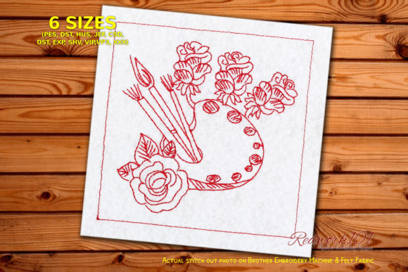 Review: Floral Pattern with Brush Palette for Gifts