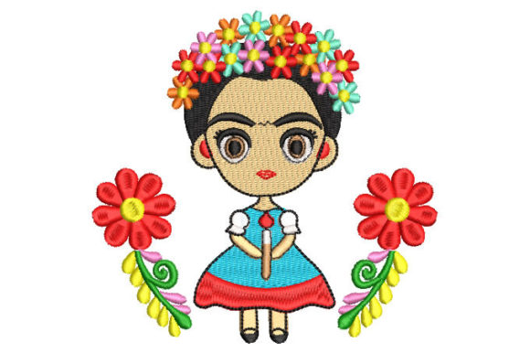 Review: Girl Animated with Flowers Design