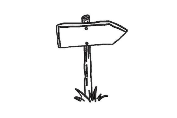 Review: Hand Drawn Outline of a Miky Sign for Boutiques