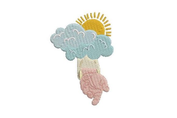 Review: Hand Reaching Down with Sunset for Apparel