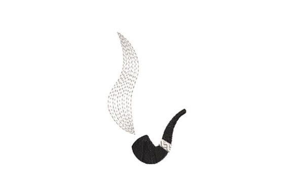 Smoking Pipe: A Vintage Accent for Boutique Sweatshirts