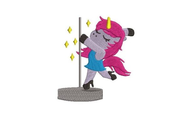 Unicorn Pole Dancing: A Quirky Embroidery Design Review