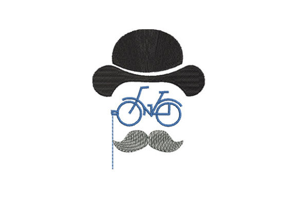 Vintage Gentleman Portrait and Bicycle: A Designer's Review