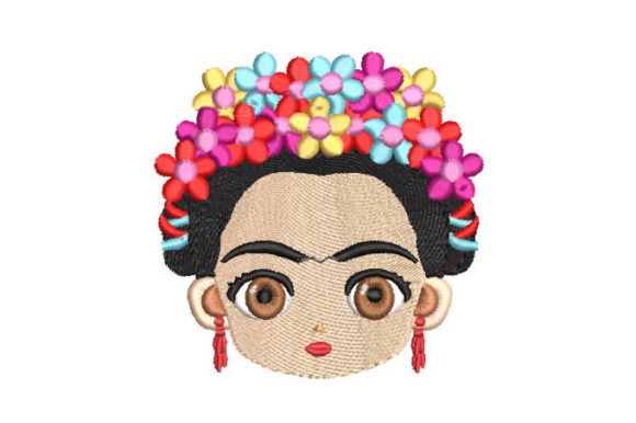Woman s Face with Flowers: A Sweet Embroidery Review